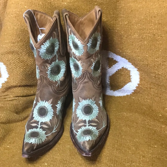 Old Gringo Sunflower Boots size 7 1/2 - Picture 6 of 11